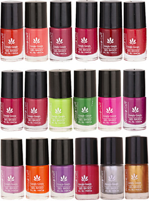 

Aroma Care Mab Quick Dry Nail Polish Set Of 18 Pcs ( Modern Shades) 0704201772 Multicolor Set-0704201772(Pack of 18)