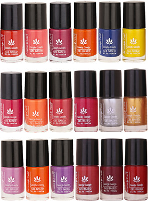 

Aroma Care Mab Quick Dry Nail Polish Set Of 18 Pcs ( Modern Shades) 0704201975 Multicolor Set-0704201975(Pack of 18)