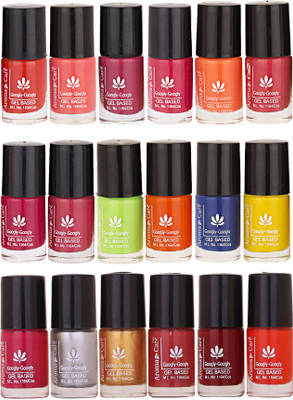 

Aroma Care Mab Quick Dry Nail Polish Set Of 18 Pcs ( Modern Shades) 0704201760 Multicolor Set-0704201760(Pack of 18)