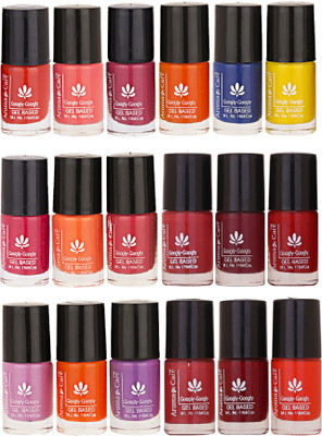

Aroma Care Mab Quick Dry Nail Polish Set Of 18 Pcs ( Modern Shades) 0704201978 Multicolor Set-0704201978(Pack of 18)