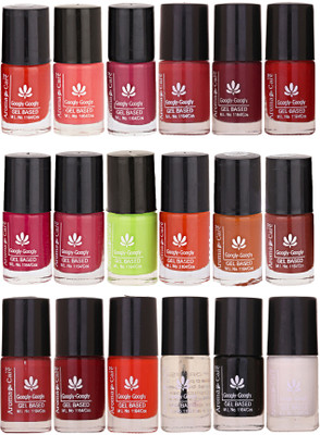

Aroma Care Mab Quick Dry Nail Polish Set Of 18 Pcs ( Modern Shades) 0704201853 Multicolor Set-0704201853(Pack of 18)