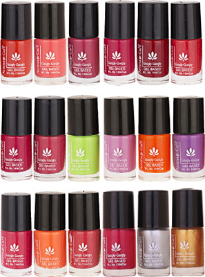 

Aroma Care Mab Quick Dry Nail Polish Set Of 18 Pcs ( Modern Shades) 0704201727 Multicolor Set-0704201727(Pack of 18)