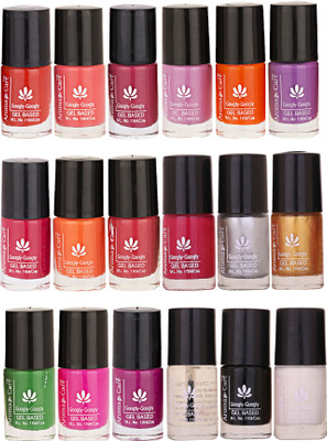 

Aroma Care Mab Quick Dry Nail Polish Set Of 18 Pcs ( Modern Shades) 0704201907 Multicolor Set-0704201907(Pack of 18)