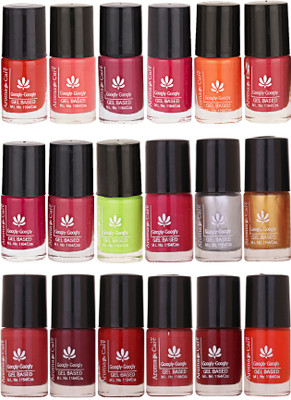 

Aroma Care Mab Quick Dry Nail Polish Set Of 18 Pcs ( Modern Shades) 0704201765 Multicolor Set-0704201765(Pack of 18)