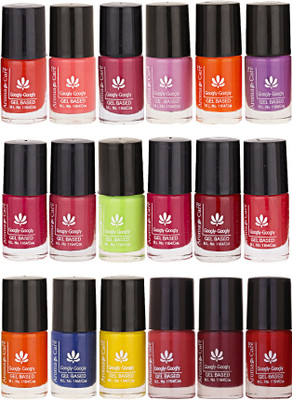 

Aroma Care Mab Quick Dry Nail Polish Set Of 18 Pcs ( Modern Shades) 0704201815 Multicolor Set-0704201815(Pack of 18)