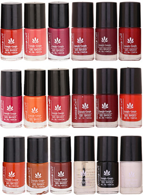 

Aroma Care Mab Quick Dry Nail Polish Set Of 18 Pcs ( Modern Shades) 0704201974 Multicolor Set-0704201974(Pack of 18)