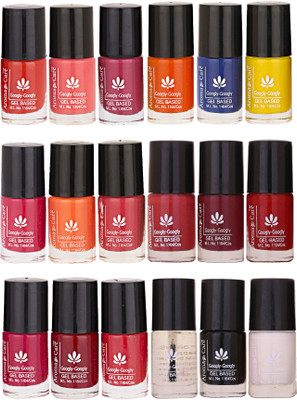 

Aroma Care Mab Quick Dry Nail Polish Set Of 18 Pcs ( Modern Shades) 0704201949 Multicolor Set-0704201949(Pack of 18)