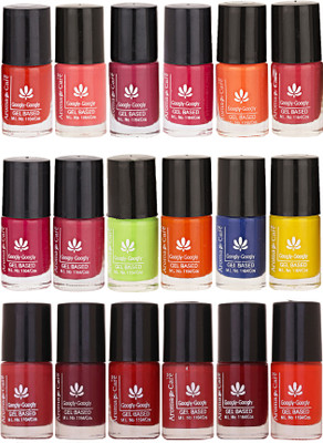 

Aroma Care Mab Quick Dry Nail Polish Set Of 18 Pcs ( Modern Shades) 0704201762 Multicolor Set-0704201762(Pack of 18)