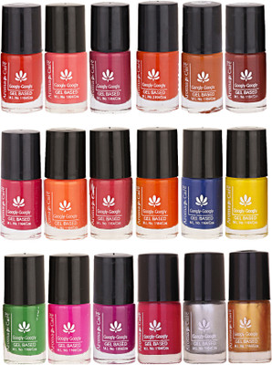 

Aroma Care Mab Quick Dry Nail Polish Set Of 18 Pcs ( Modern Shades) 0704201891 Multicolor Set-0704201891(Pack of 18)