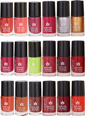 

Aroma Care Mab Quick Dry Nail Polish Set Of 18 Pcs ( Modern Shades) 0704201850 Multicolor Set-0704201850(Pack of 18)