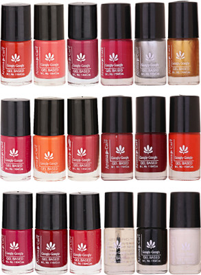

Aroma Care Mab Quick Dry Nail Polish Set Of 18 Pcs ( Modern Shades) 0704201953 Multicolor Set-0704201953(Pack of 18)