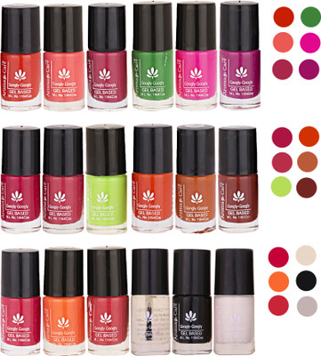 

Aroma Care Mab Quick Dry Nail Polish Set Of 18 Pcs ( Modern Shades) 0704201708 Multicolor Set-0704201708(Pack of 18)