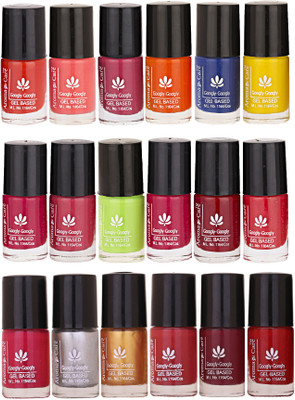 

Aroma Care Mab Quick Dry Nail Polish Set Of 18 Pcs ( Modern Shades) 0704201824 Multicolor Set-0704201824(Pack of 18)