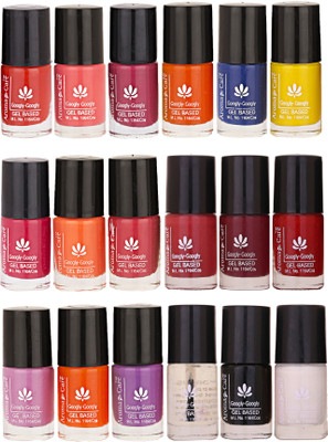

Aroma Care Mab Quick Dry Nail Polish Set Of 18 Pcs ( Modern Shades) 0704201979 Multicolor Set-0704201979(Pack of 18)