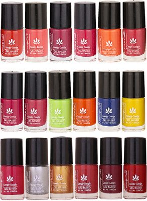 

Aroma Care Mab Quick Dry Nail Polish Set Of 18 Pcs ( Modern Shades) 0704201759 Multicolor Set-0704201759(Pack of 18)