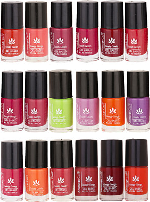 

Aroma Care Mab Quick Dry Nail Polish Set Of 18 Pcs ( Modern Shades) 0704201729 Multicolor Set-0704201729(Pack of 18)