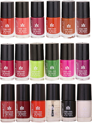 

Aroma Care Mab Quick Dry Nail Polish Set Of 18 Pcs ( Modern Shades) 0704201799 Multicolor Set-0704201799(Pack of 18)