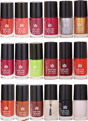 

Aroma Care Mab Quick Dry Nail Polish Set Of 18 Pcs ( Modern Shades) 0704201852 Multicolor Set-0704201852(Pack of 18)