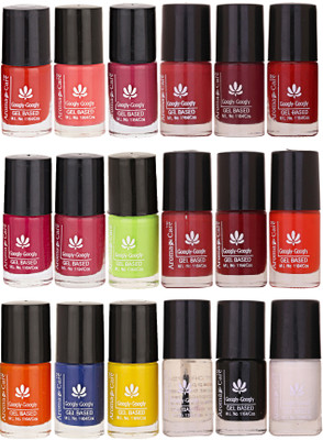 

Aroma Care Mab Quick Dry Nail Polish Set Of 18 Pcs ( Modern Shades) 0704201867 Multicolor Set-0704201867(Pack of 18)