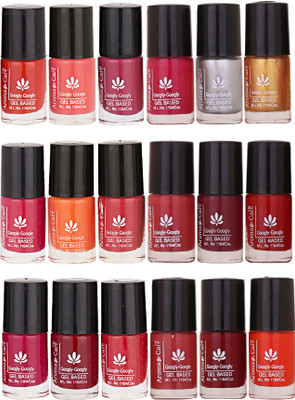 

Aroma Care Mab Quick Dry Nail Polish Set Of 18 Pcs ( Modern Shades) 0704201951 Multicolor Set-0704201951(Pack of 18)