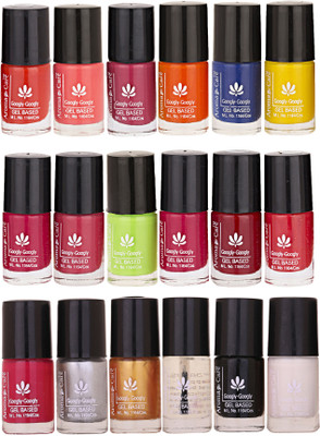 

Aroma Care Mab Quick Dry Nail Polish Set Of 18 Pcs ( Modern Shades) 0704201826 Multicolor Set-0704201826(Pack of 18)