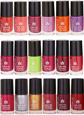 

Aroma Care Mab Quick Dry Nail Polish Set Of 18 Pcs ( Modern Shades) 0704201818 Multicolor Set-0704201818(Pack of 18)