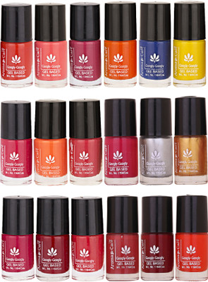 

Aroma Care Mab Quick Dry Nail Polish Set Of 18 Pcs ( Modern Shades) 0704201946 Multicolor Set-0704201946(Pack of 18)