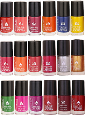 

Aroma Care Mab Quick Dry Nail Polish Set Of 18 Pcs ( Modern Shades) 0704201911 Multicolor Set-0704201911(Pack of 18)