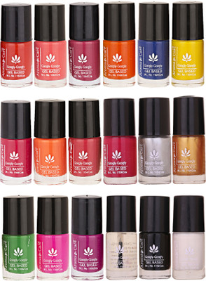 

Aroma Care Mab Quick Dry Nail Polish Set Of 18 Pcs ( Modern Shades) 0704201913 Multicolor Set-0704201913(Pack of 18)