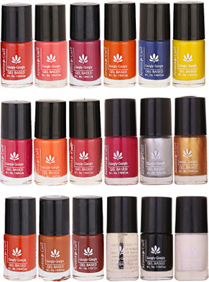 

Aroma Care Mab Quick Dry Nail Polish Set Of 18 Pcs ( Modern Shades) 0704201967 Multicolor Set-0704201967(Pack of 18)