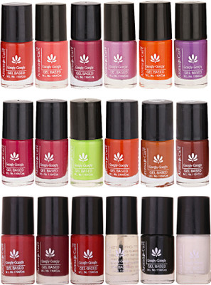 

Aroma Care Mab Quick Dry Nail Polish Set Of 18 Pcs ( Modern Shades) 0704201842 Multicolor Set-0704201842(Pack of 18)