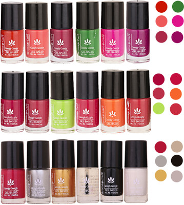 

Aroma Care Mab Quick Dry Nail Polish Set Of 18 Pcs ( Modern Shades) 0704201719 Multicolor Set-0704201719(Pack of 18)