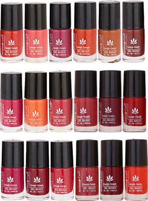 

Aroma Care Mab Quick Dry Nail Polish Set Of 18 Pcs ( Modern Shades) 0704201932 Multicolor Set-0704201932(Pack of 18)