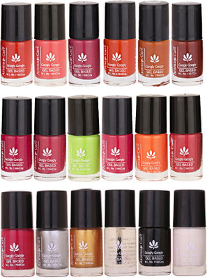 

Aroma Care Mab Quick Dry Nail Polish Set Of 18 Pcs ( Modern Shades) 0704201751 Multicolor Set-0704201751(Pack of 18)
