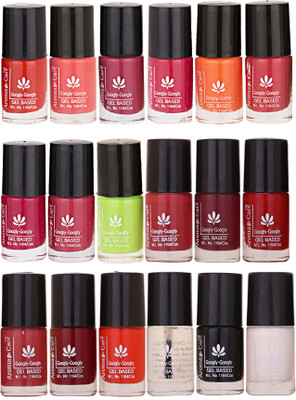 

Aroma Care Mab Quick Dry Nail Polish Set Of 18 Pcs ( Modern Shades) 0704201767 Multicolor Set-0704201767(Pack of 18)