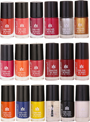 

Aroma Care Mab Quick Dry Nail Polish Set Of 18 Pcs ( Modern Shades) 0704201987 Multicolor Set-0704201987(Pack of 18)