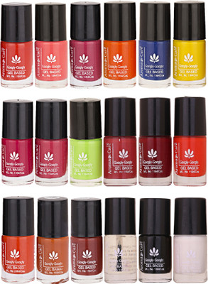 

Aroma Care Mab Quick Dry Nail Polish Set Of 18 Pcs ( Modern Shades) 0704201849 Multicolor Set-0704201849(Pack of 18)
