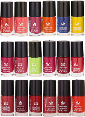 

Aroma Care Mab Quick Dry Nail Polish Set Of 18 Pcs ( Modern Shades) 0704201827 Multicolor Set-0704201827(Pack of 18)