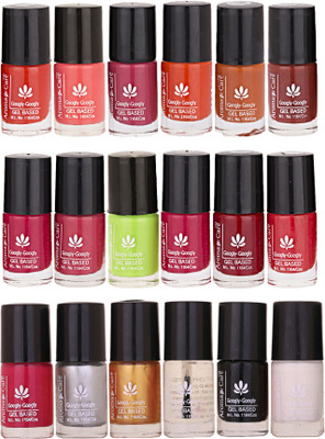 

Aroma Care Mab Quick Dry Nail Polish Set Of 18 Pcs ( Modern Shades) 0704201810 Multicolor Set-0704201810(Pack of 18)