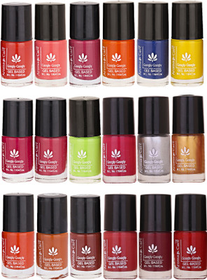 

Aroma Care Mab Quick Dry Nail Polish Set Of 18 Pcs ( Modern Shades) 0704201844 Multicolor Set-0704201844(Pack of 18)