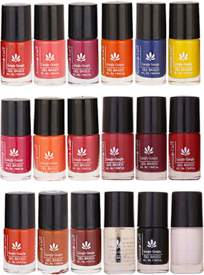 

Aroma Care Mab Quick Dry Nail Polish Set Of 18 Pcs ( Modern Shades) 0704201969 Multicolor Set-0704201969(Pack of 18)