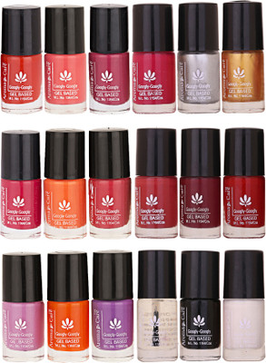 

Aroma Care Mab Quick Dry Nail Polish Set Of 18 Pcs ( Modern Shades) 0704201982 Multicolor Set-0704201982(Pack of 18)