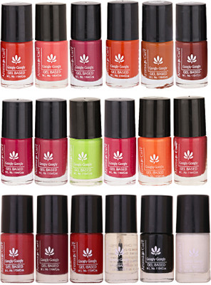 

Aroma Care Mab Quick Dry Nail Polish Set Of 18 Pcs ( Modern Shades) 0704201753 Multicolor Set-0704201753(Pack of 18)