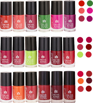 

Aroma Care Mab Quick Dry Nail Polish Set Of 18 Pcs ( Modern Shades) 0704201702 Multicolor Set-0704201702(Pack of 18)