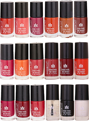 

Aroma Care Mab Quick Dry Nail Polish Set Of 18 Pcs ( Modern Shades) 0704201934 Multicolor Set-0704201934(Pack of 12)