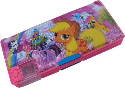 

Asera My Little Pony Cartoon Art Plastic Pencil Box(Set of 1, Multicolor)
