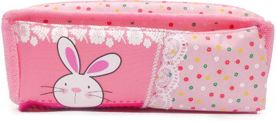 

Maurya Pustak Bhawan Girl Bunny Pink Graphics Art Fabric Pencil Box(Set of 1, Multicolor)