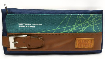 

Maurya Pustak Bhawan Belt Blue Plain Art Fabric Pencil Box(Set of 1, Multicolor)