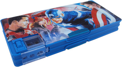

Asera Avengers Cartoon Art Plastic Pencil Box(Set of 1, Multicolor)