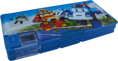 

Asera Robot Toy Cartoon Art Plastic Pencil Box(Set of 1, Multicolor)